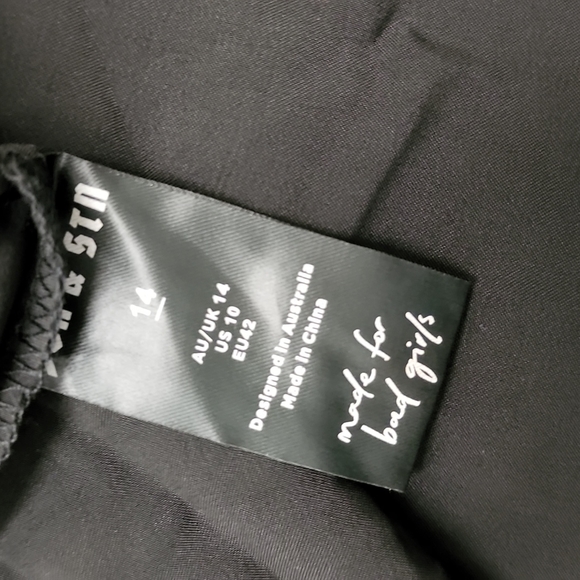 Jagger and Stone Liv Mini Dress Black - Picture 5 of 8